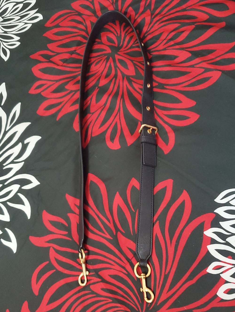 Marc Jacobs Black Crossbody Strap